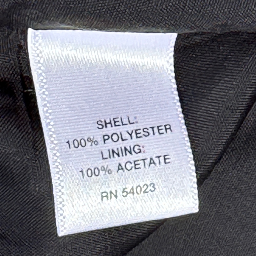 (2) BANANA REPUBLIC Shimmery, Midnight Black, Pencil Skirt - Picture 7 of 8